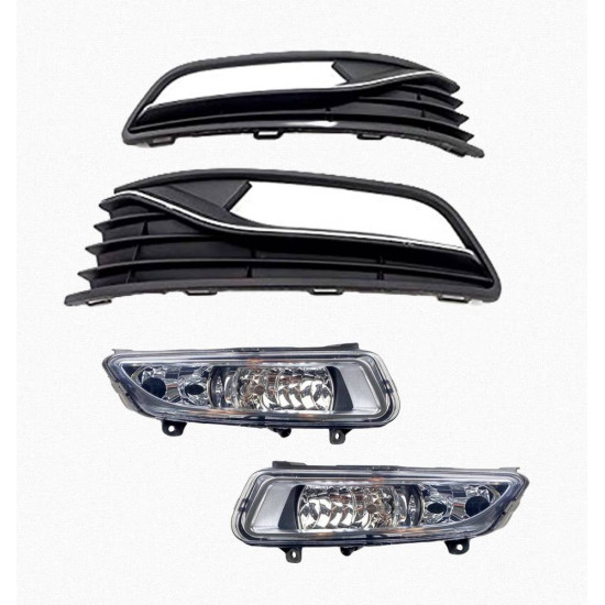 Volkswagen Polo  2015-2018 Sis Farı Seti Tek Duylu 6C0941661